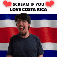 SCREAM IF YOU LOVE COSTA RICA
