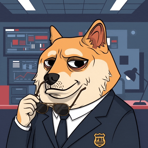 Suspicious Shiba Inu GIF by Doge Pound