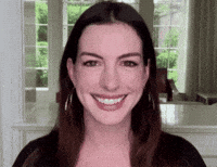 Anne Hathaway Smile GIF by slicedbread