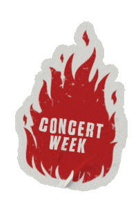 Sticker Fire Sticker by Live Nation