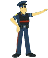 cop STICKER