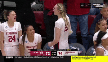 March Madness Sport GIF by Stanford Athletics
