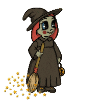 Halloween Stars Sticker