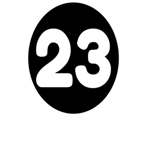 Number Blanco Sticker