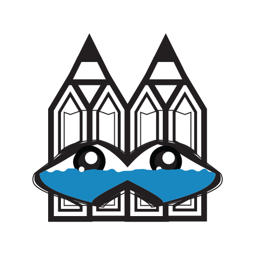 Dee Please Sticker by Stamatia Alexaki