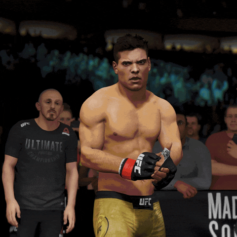 excited fight GIF by EA SPORTS UFC