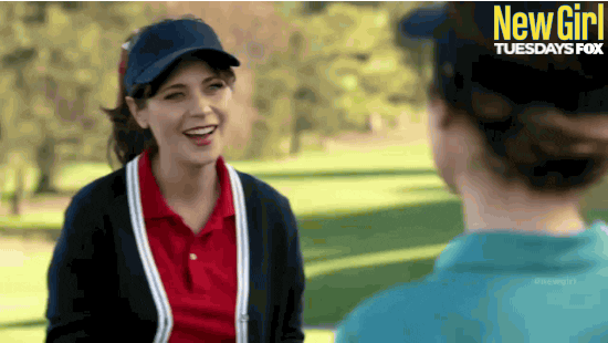 new girl golf GIF by Fox TV