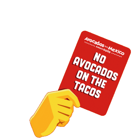 Red Flag Fifa Sticker by Avocados From Mexico