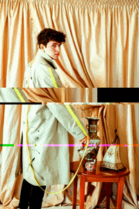 OUIHYA fashion vhs model oy GIF