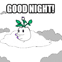 Tired Good Night Sticker by Magic Eden