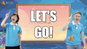 lets go alo7 english GIF by ALO7.com
