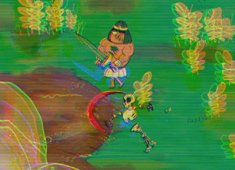 Hack N Slash Fight GIF