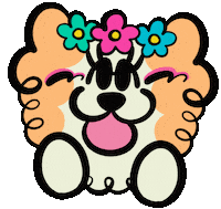 Dog 犬 Sticker by しまみほ