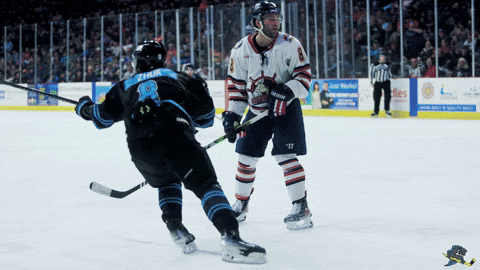 Happy Bow And Arrow GIF by Quad City Storm