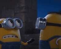 sentryfalcon laugh laughing minions minion GIF