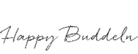 MyCottageGarden happy lettering garden font Sticker