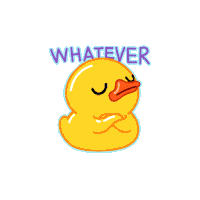 Duck Whatever Sticker