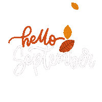 Fall Hello Sticker