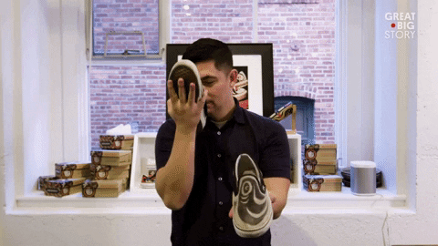 shoes eww GIF by Great Big Story