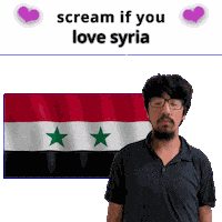 Syria Flag Sticker