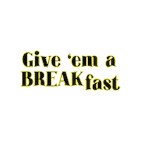 Give Em A Breakfast Sticker by BreakfastClubDejeuner