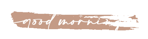 Good Morning Sticker