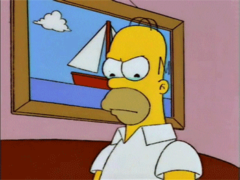 Sad Homer Simpson GIF