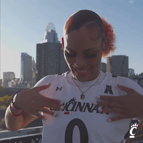 College Sports Sport GIF by Cincinnati Bearcats