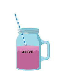 Shake Juice Sticker by Alhive
