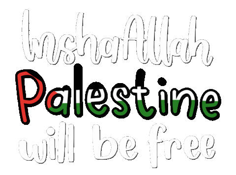 Insha Allah Palestine Sticker