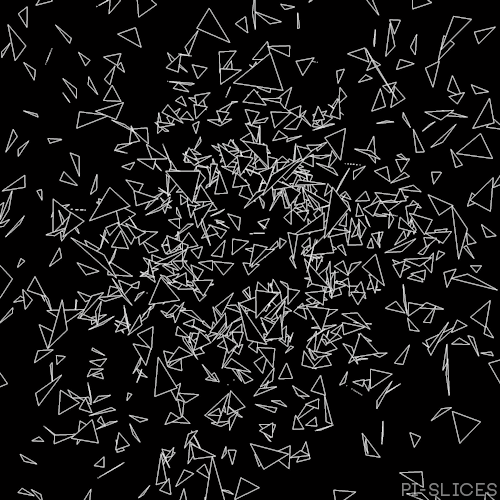 black and white loop GIF by Pi-Slices