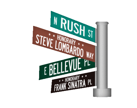 Dean Martin Chicago Sticker by Gibsons Bar & Steakhouse