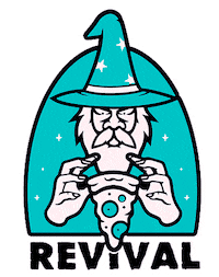 Costa Rica Pizza Sticker by REVIVALSTREETWEAR