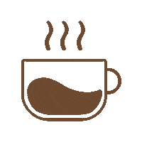 Coffee Morning Sticker by Rogue Creatives
