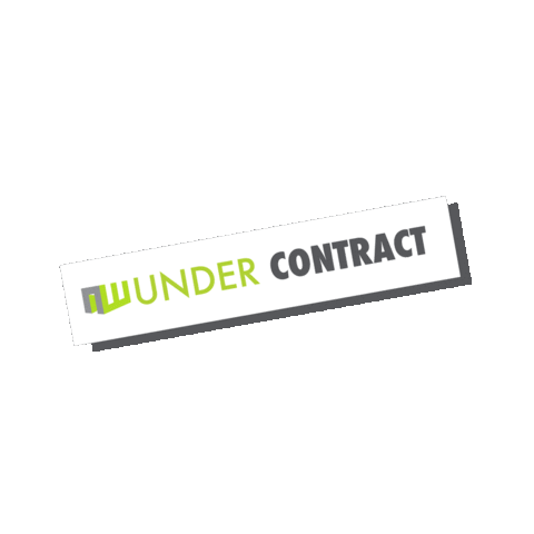 Contract Undercontract Sticker by New Way Realty