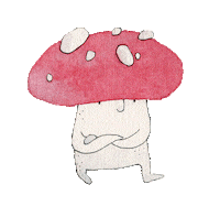 Mushroom Sticker