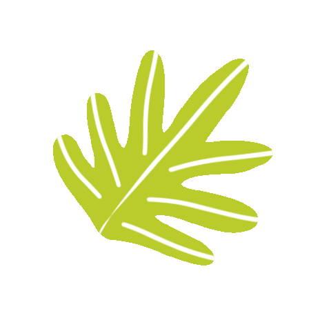 Leaf Feuille Sticker by Sophie la girafe