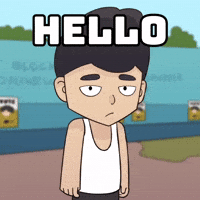 Animation Hello GIF