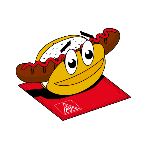 Tag Der Arbeit Hotdog Sticker by IG Metall