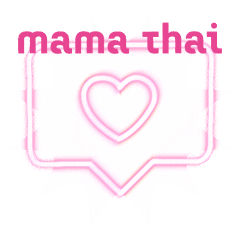 Mamathai giphyupload love food pink Sticker