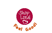 Feel Good Shop Local Sticker by Pinots Palette