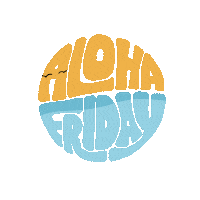 radbanditco beach friday weekend surf Sticker