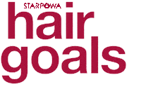 hair star Sticker by StarPowa