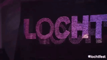 party logo GIF by LochtFest