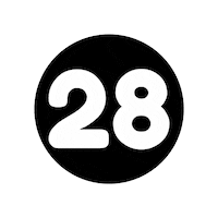 Number Blanco Sticker