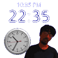 10Pm Sticker