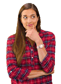 Thinking Reaction Sticker by Sallys Welt