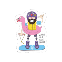 On Top Surf Sticker