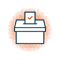 Vote Ballot Sticker by EMILY's List