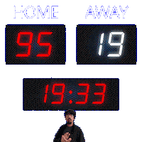 19 Away Sticker